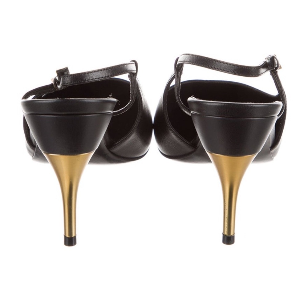 Gucci Leather Slingback Heels - Picture 4 of 5
